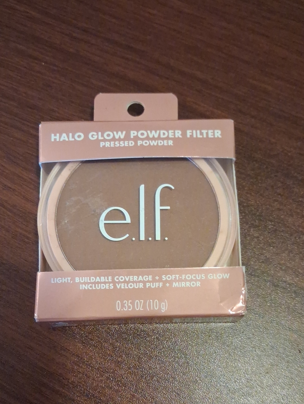 e.l.f. Halo Glow Pressed Powder - Tan Brown